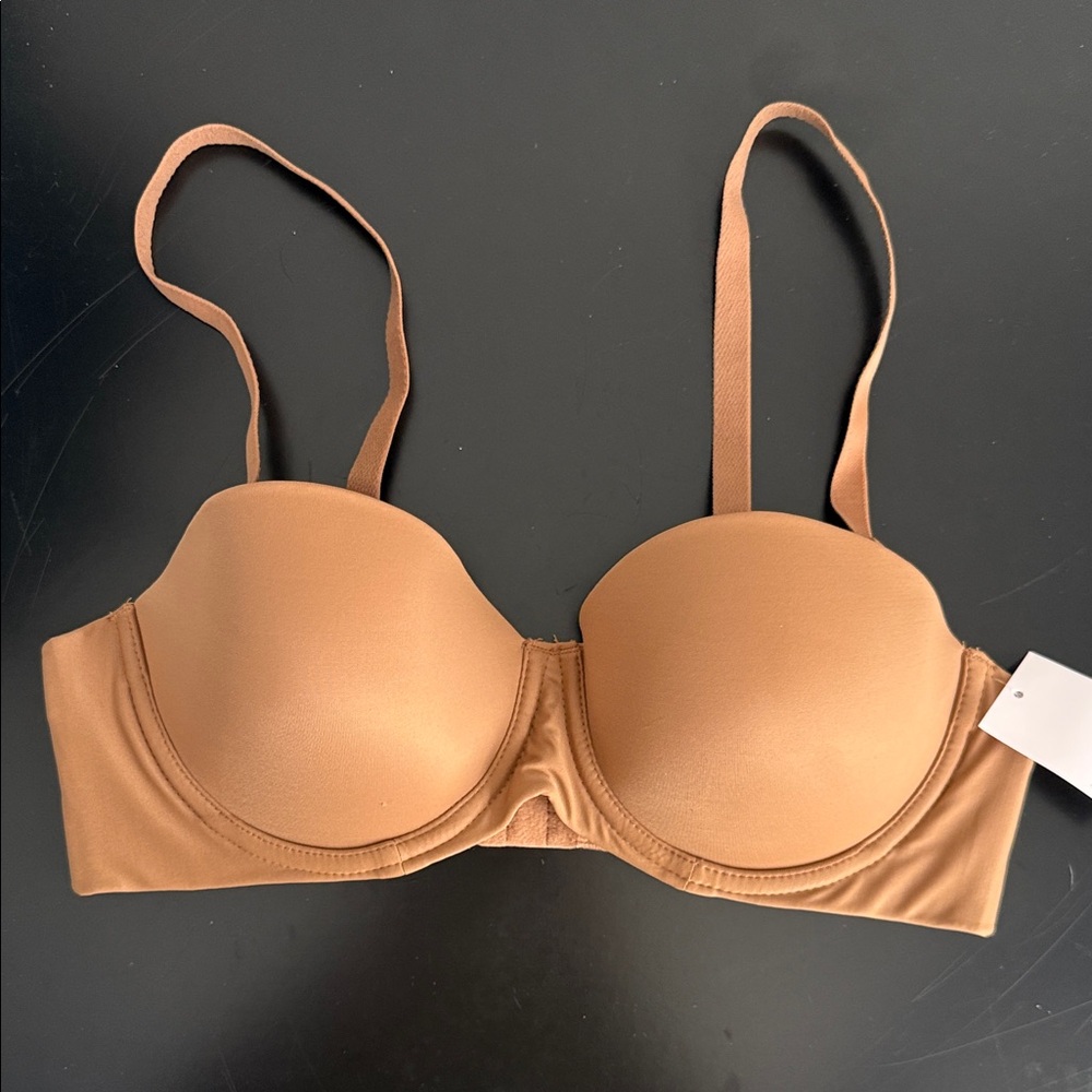 NWT Auden Lightly Lined Underwire Removable Straps Bra Size 34C